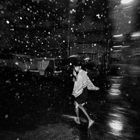 Mysterious Rainy Night