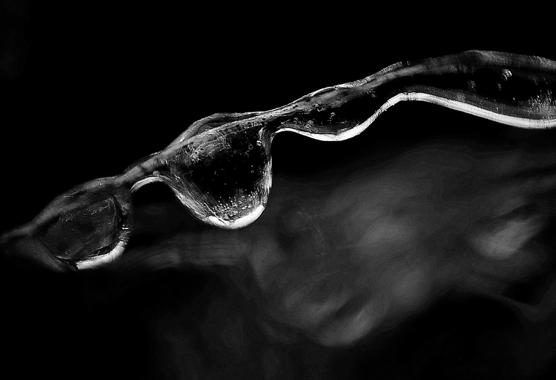 Ice formation.