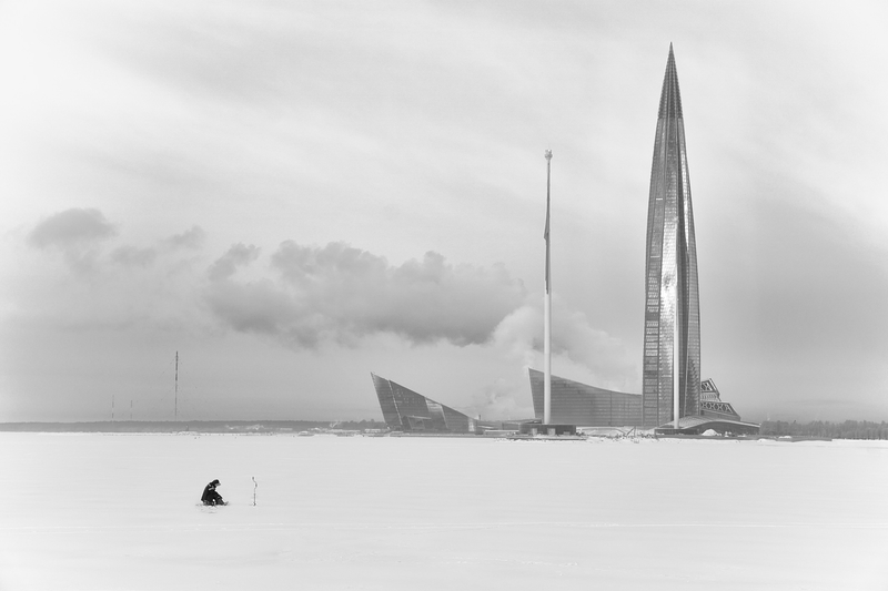 A winter day on the Gulf of Finland