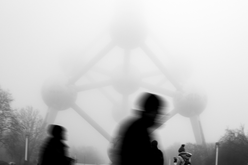 Misty days in Brussels 
