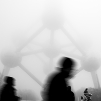 Misty days in Brussels 