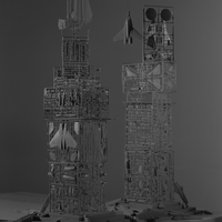 A couple of stories about flying machines