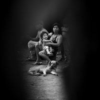 The mother