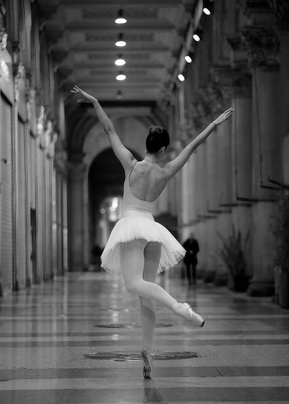 Ballerina Portrait in Milano ( Italy) 