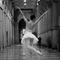 Ballerina Portrait in Milano ( Italy) 
