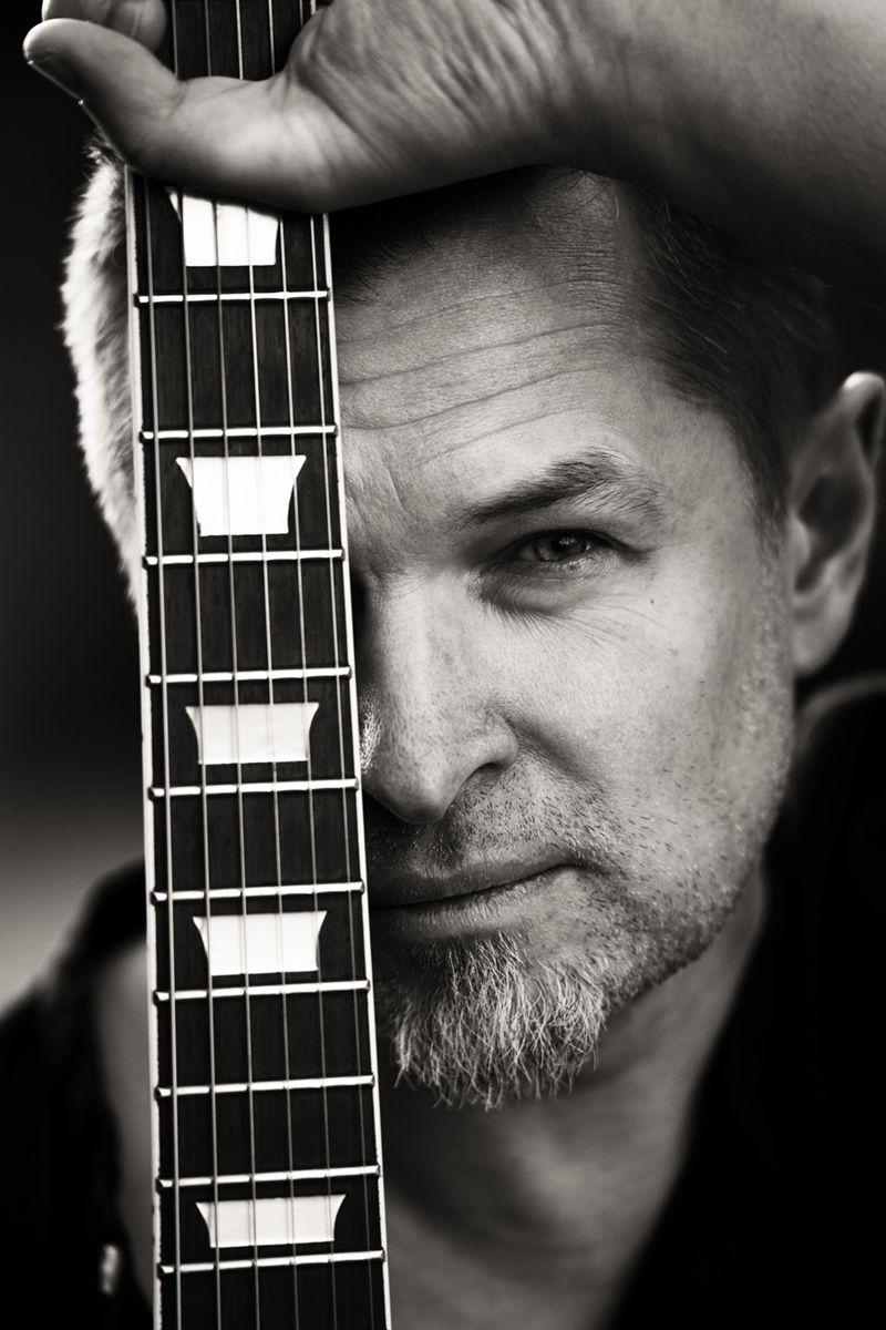 Portrait with guitar