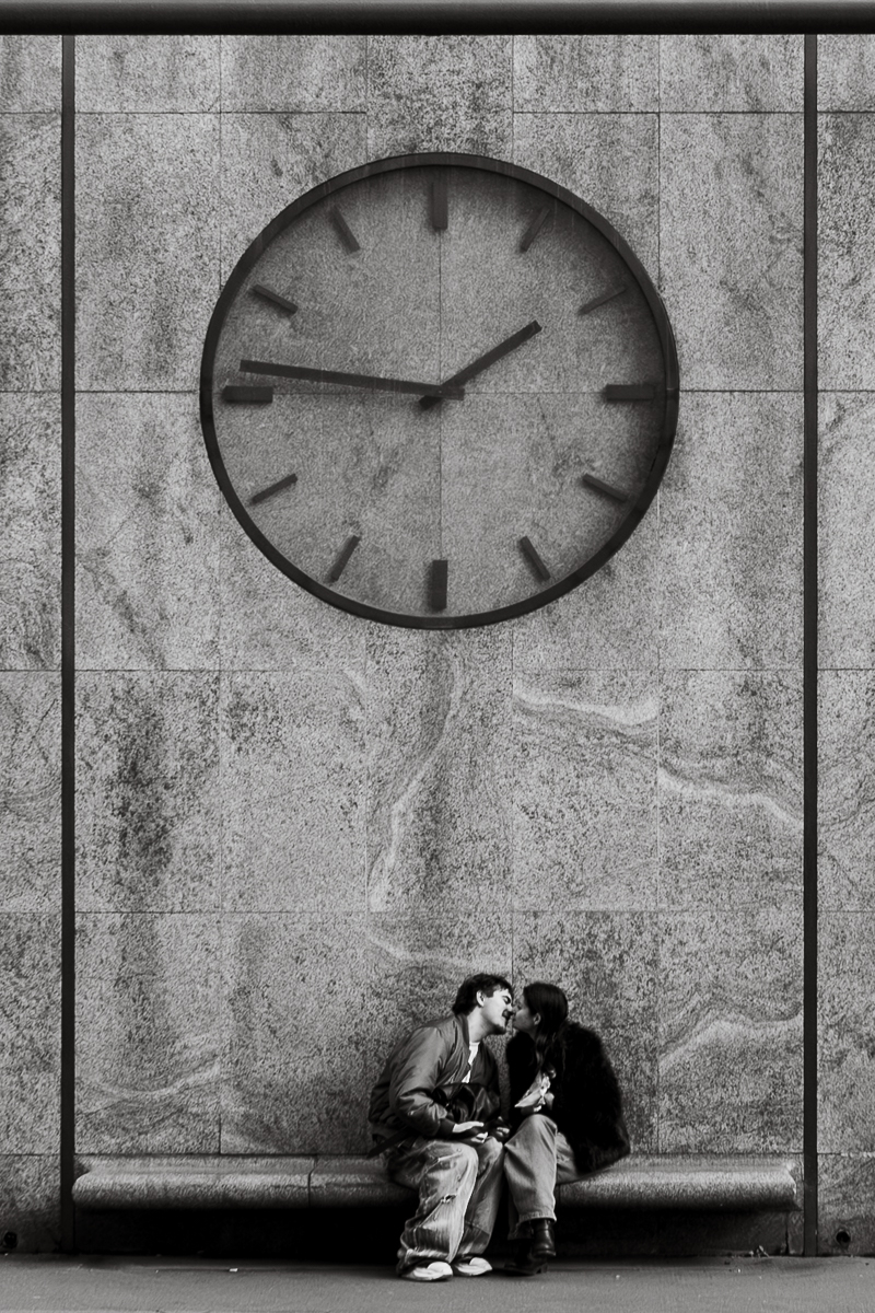 Time for a kiss