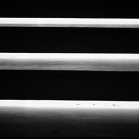 illuminated staircase