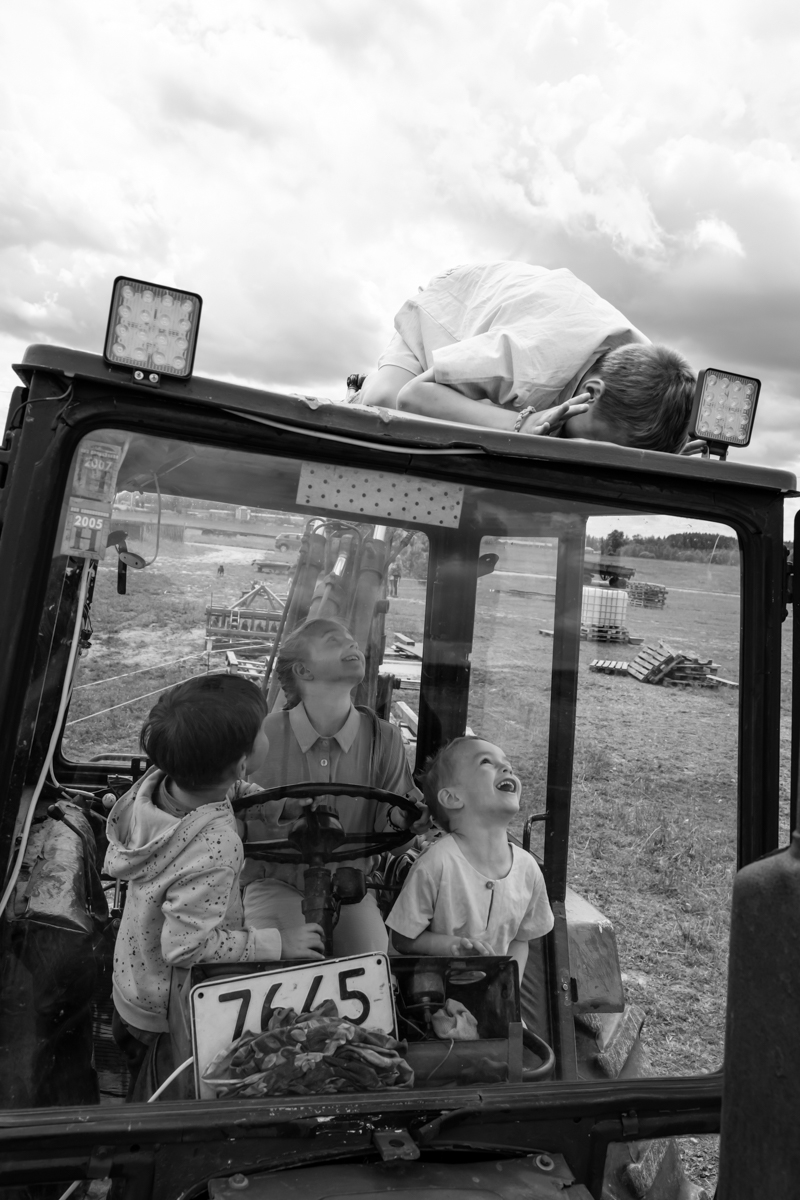 On the farm